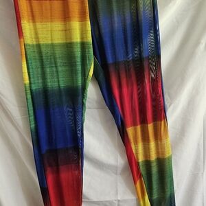 & Other Stories Multicolor Striped Leggings